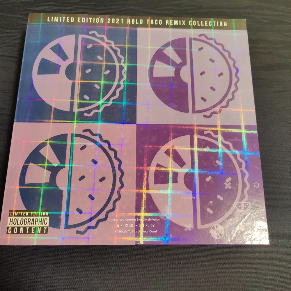Holo Taco second anniversary limited edition collectible collection box
